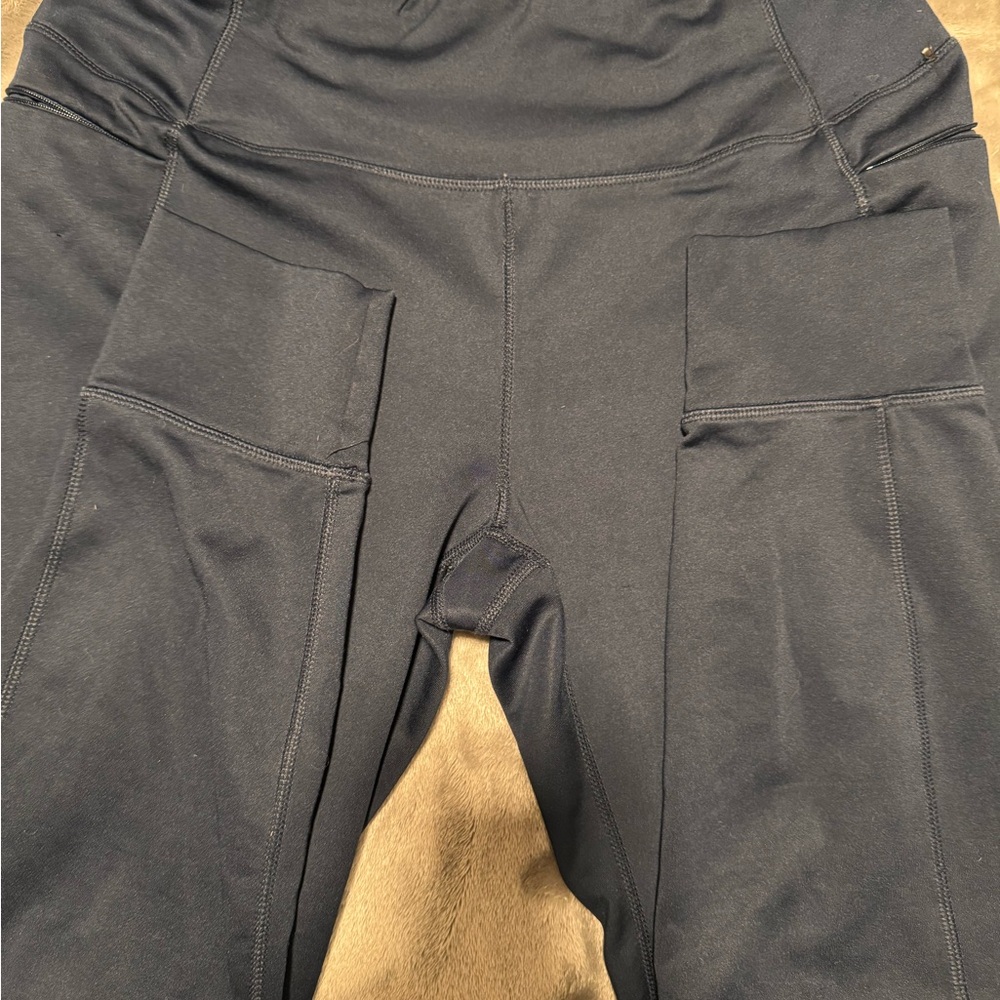 Spyder Active Navy Blue Jogger Leggings with Pockets
